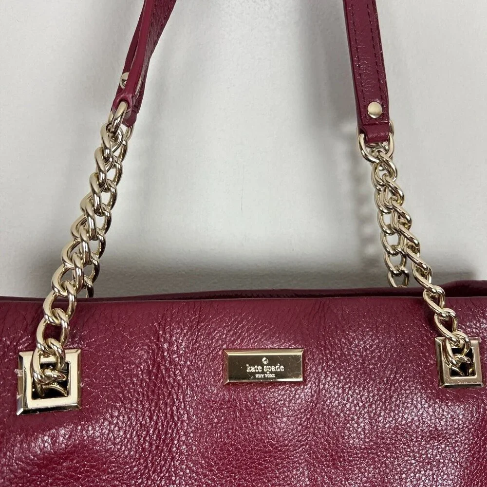 Kate Spade New York Sedgwick Lane Large Phoebe Pebbled‎ Leather Shoulder Bag